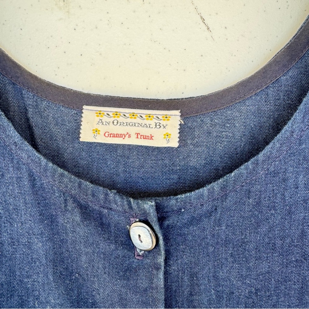 Vintage Handmade Pocket Dress Women's Small - Picture 3 of 9